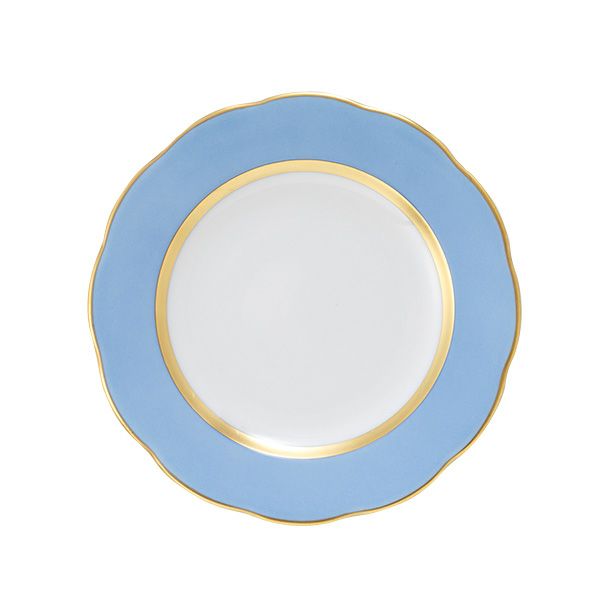 ヘレンド シルクリボン CB14 プレート 12.5cm 20512-0-00 小皿／豆皿（ブルー）