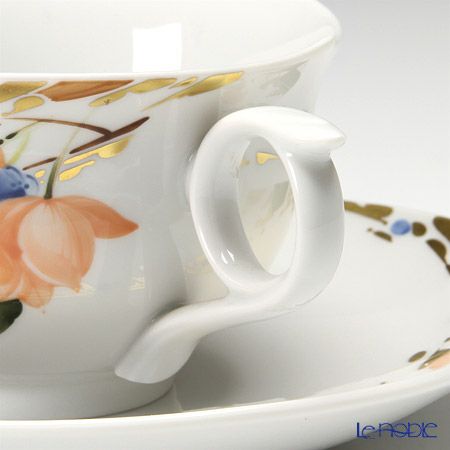マイセン（Meissen） ベゴニア 720290／28633 ティーカップ＆ソーサー 170ml