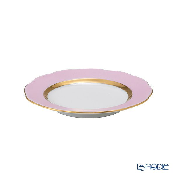 ヘレンド シルクリボン CP01 プレート 12.5cm 20512-0-00 小皿／豆皿（ライトピンク）