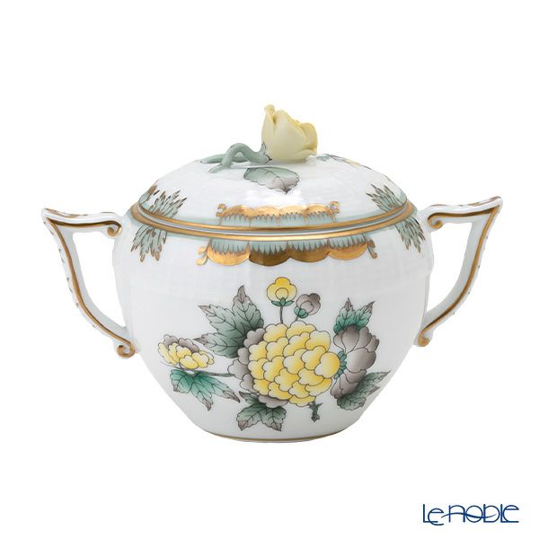 ヘレンド ヴィクトリア O-VBO-VX1 00472-0-09 シュガーポット ローズ 200ml