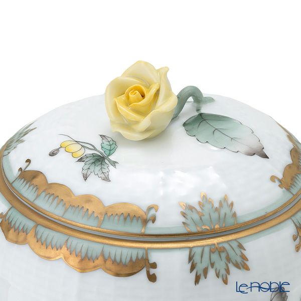 ヘレンド ヴィクトリア O-VBO-VX1 00472-0-09 シュガーポット ローズ 200ml