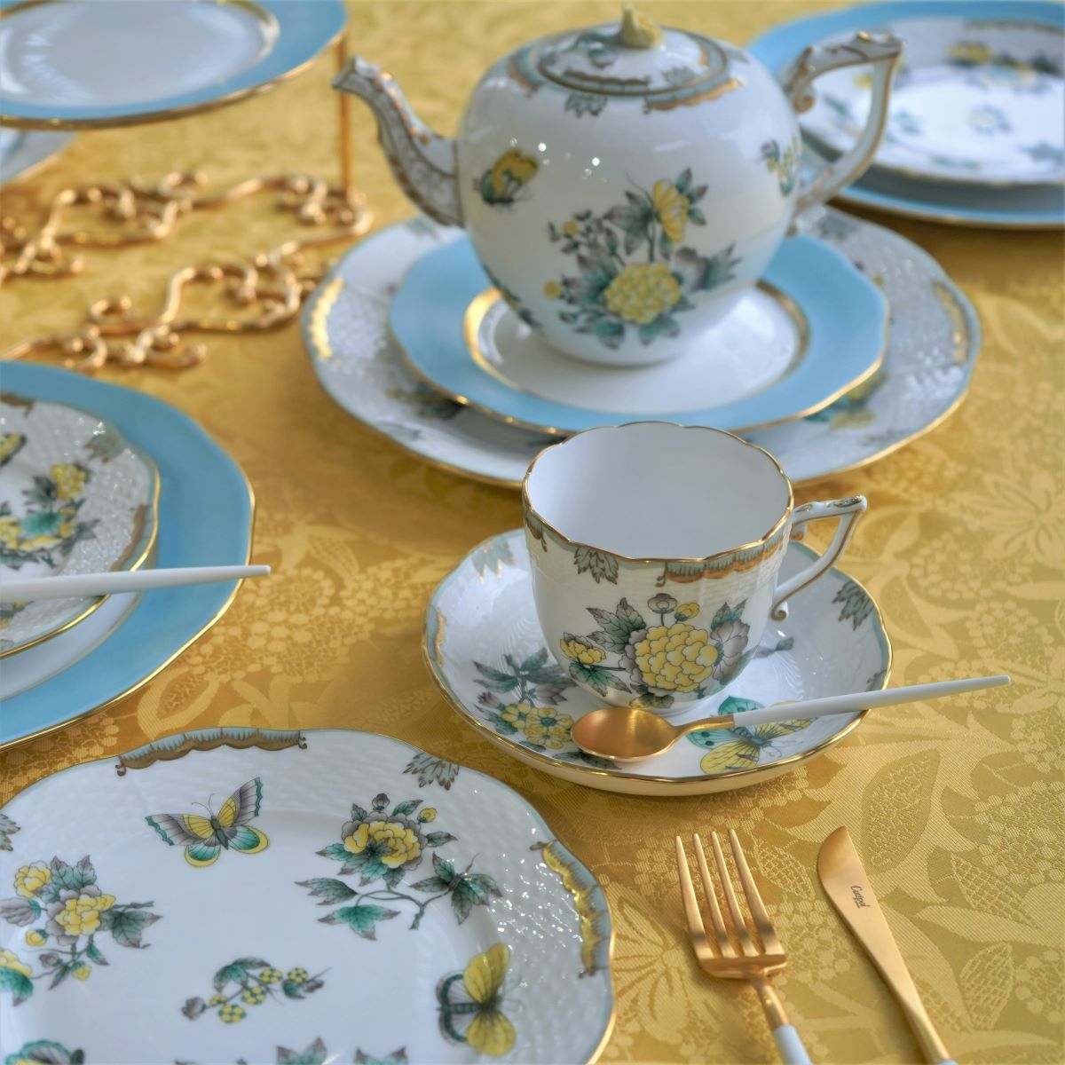 ヘレンド ヴィクトリア O-VBO-VX1 00517-0-00 プレート 19cm