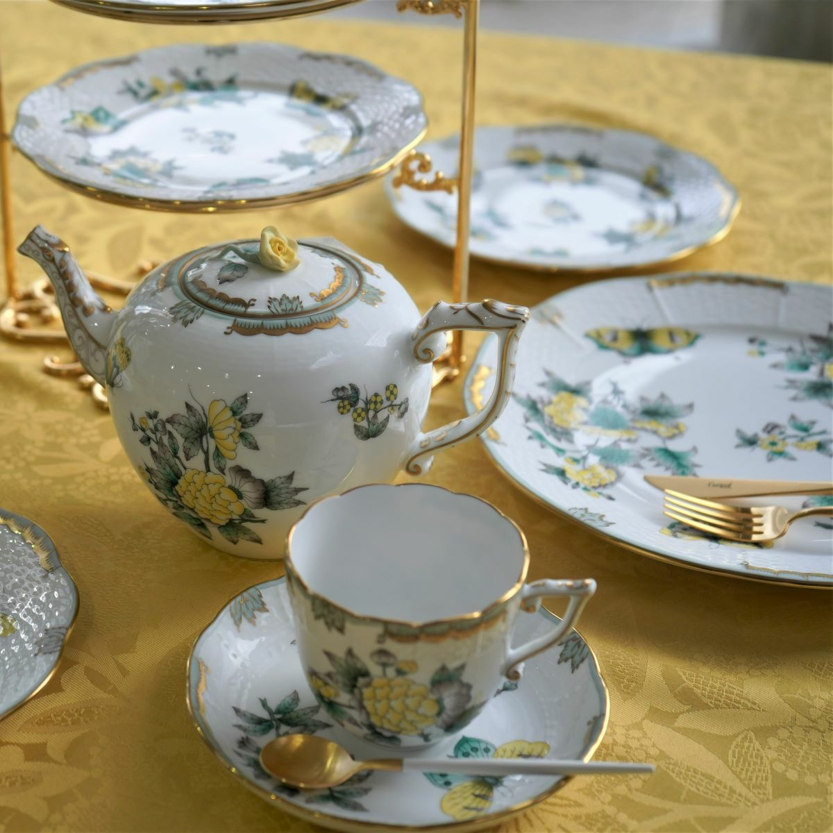 ヘレンド ヴィクトリア O-VBO-VX1 00606-0-09 ティーポット ローズ 800ml