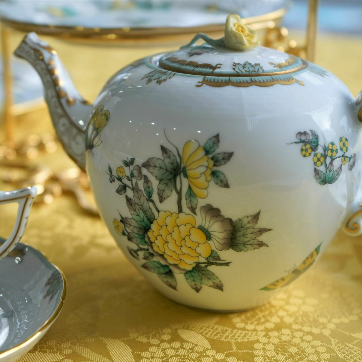 ヘレンド ヴィクトリア O-VBO-VX1 00606-0-09 ティーポット ローズ 800ml