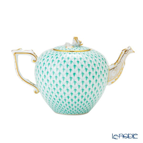 ヘレンド エカイユ グリーン VHV-RI-X2 ティーポット 800ml 20606-0-09