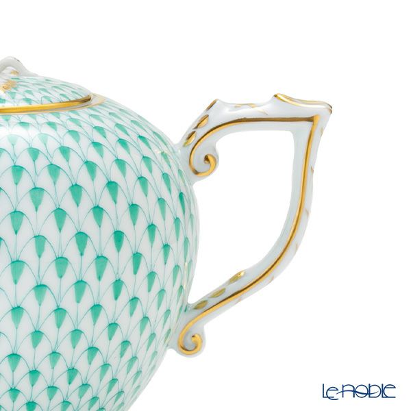 ヘレンド エカイユ グリーン VHV-RI-X2 ティーポット 800ml 20606-0-09