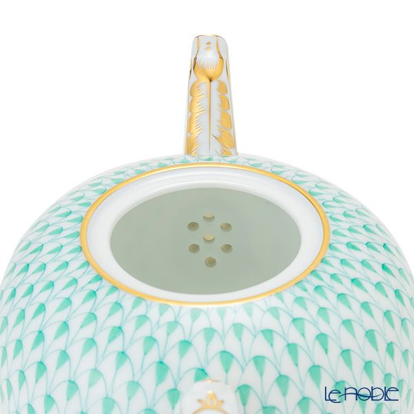 ヘレンド エカイユ グリーン VHV-RI-X2 ティーポット 800ml 20606-0-09