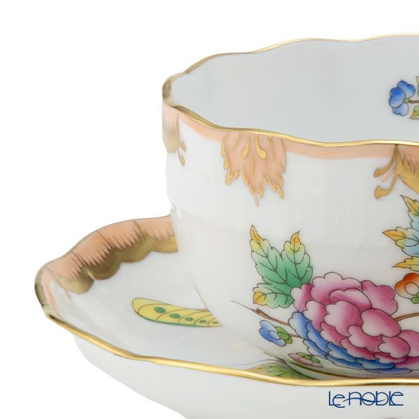 ヘレンド VBO-Y5 00724-0-00 ティーカップ＆ソーサー 200ml ライトオレンジ