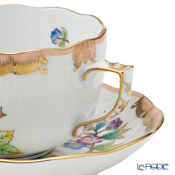 ヘレンド VBO-Y5 00724-0-00 ティーカップ＆ソーサー 200ml ライトオレンジ