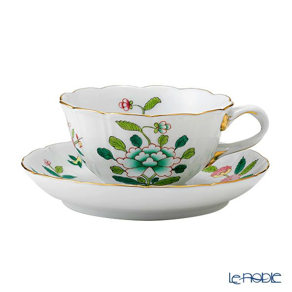 ヘレンド PAIX パイクス ブルー ティーカップ＆ソーサー 240ml 04247-0-00