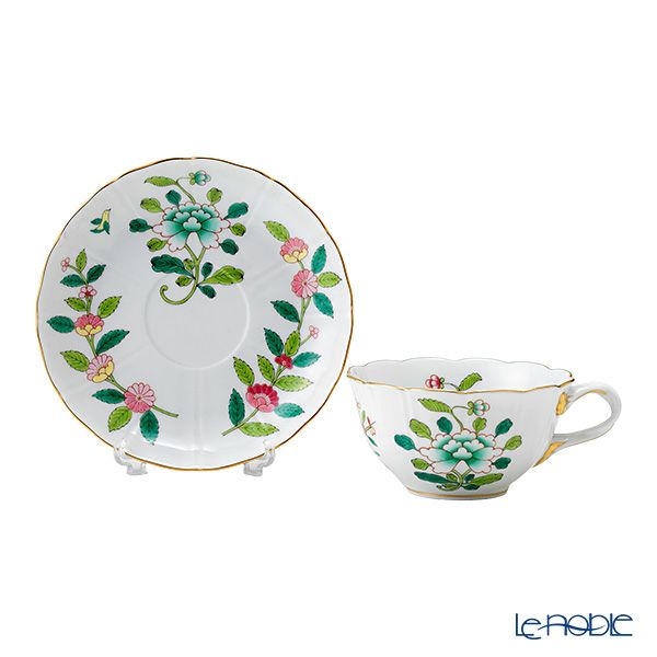 ヘレンド PAIX パイクス ブルー ティーカップ＆ソーサー 240ml 04247-0-00