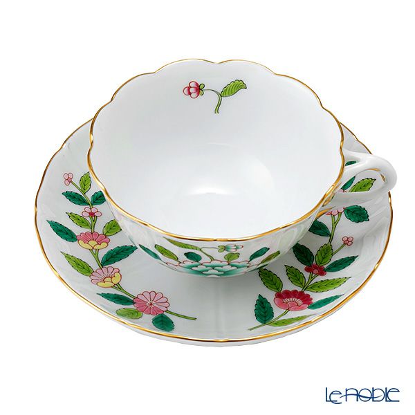 ヘレンド PAIX パイクス ブルー ティーカップ＆ソーサー 240ml 04247-0-00