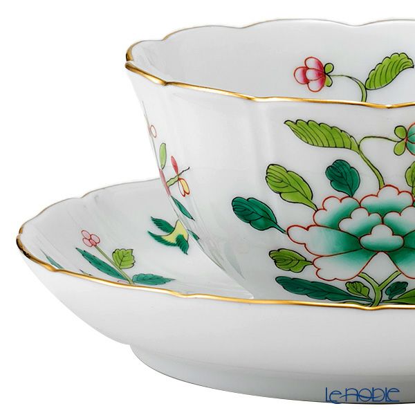 ヘレンド PAIX パイクス ブルー ティーカップ＆ソーサー 240ml 04247-0-00