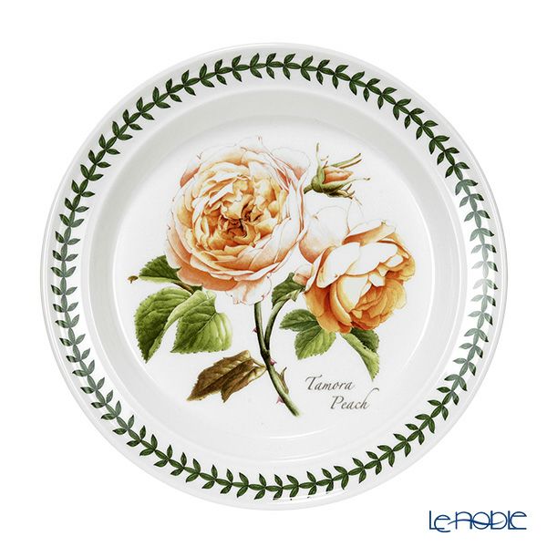 ポートメリオン ボタニックローズ プレート 27cm タモラピーチ