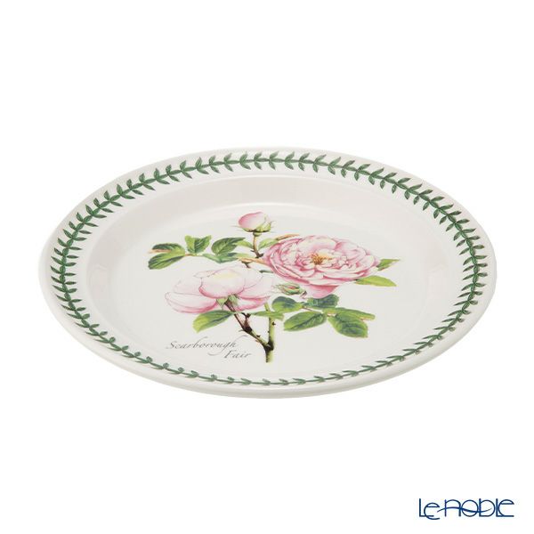 ポートメリオン ボタニックローズ プレート 27cm スキャボロフェアー