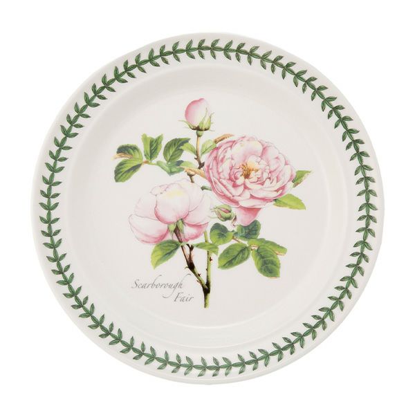 ポートメリオン ボタニックローズ プレート 27cm スキャボロフェアー