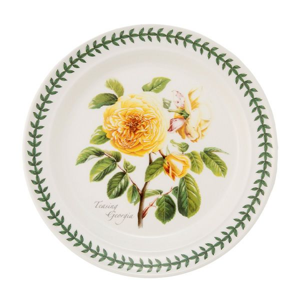 ポートメリオン ボタニックローズ プレート 27cm ティージングジョージア