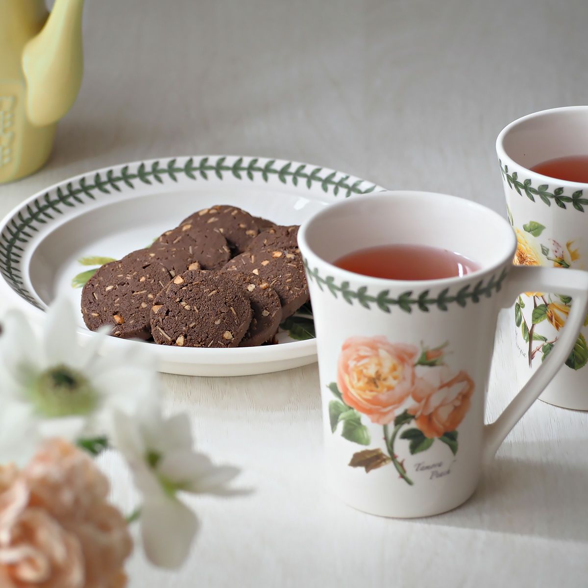 ポートメリオン ボタニックローズ マグカップ 280ml タモラピーチ