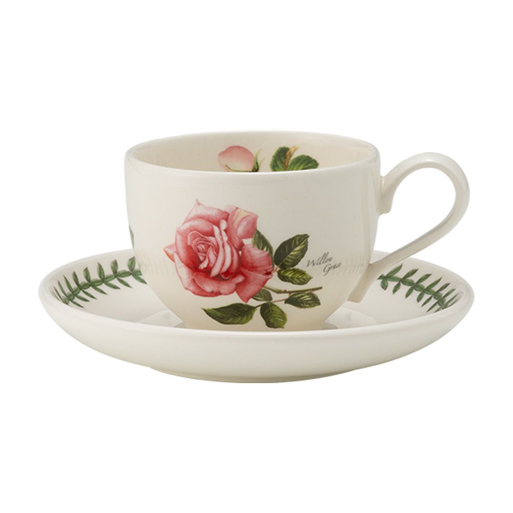 ポートメリオン ボタニックガーデン ティーカップ＆ソーサー 200ml ウィローグレース