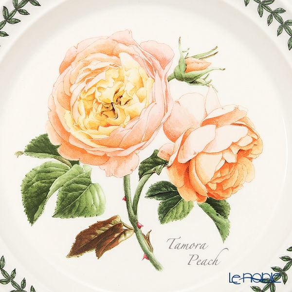 ポートメリオン ボタニックローズ プレート 21.5cm タモラピーチ