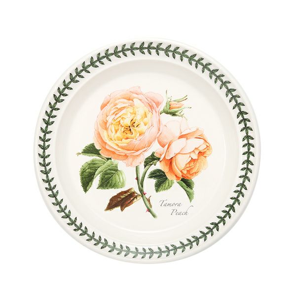 ポートメリオン ボタニックローズ プレート 21.5cm タモラピーチ
