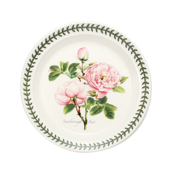 ポートメリオン ボタニックローズ プレート 21.5cm スキャボロフェアー