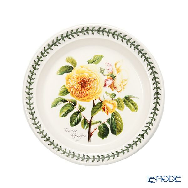 ポートメリオン ボタニックローズ プレート 21.5cm ティージングジョージア