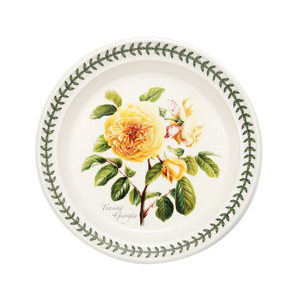 ポートメリオン ボタニックローズ プレート 21.5cm ティージングジョージア