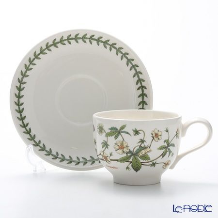 ポートメリオン ボタニックガーデン ティーカップ＆ソーサー 200ml キジムシロ