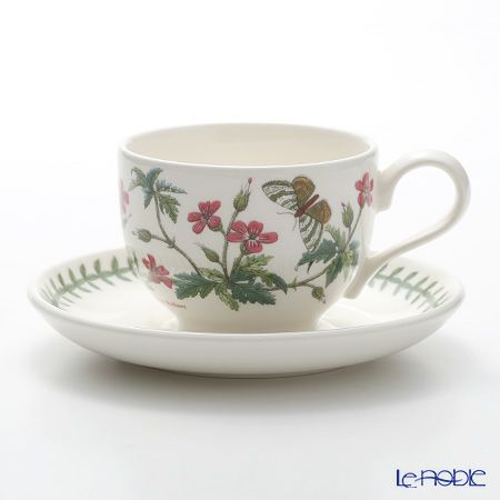 ポートメリオン ボタニックガーデン ティーカップ＆ソーサー 200ml ハーブロバート