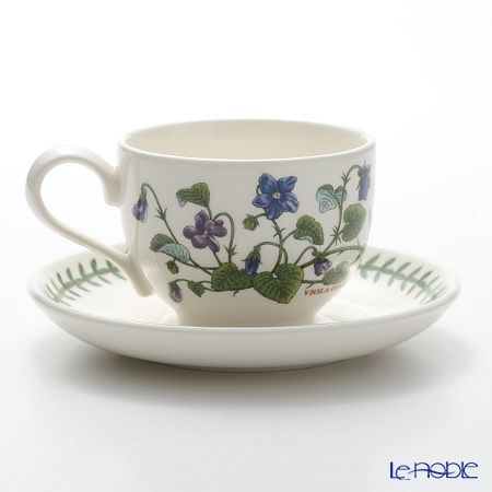 ポートメリオン ボタニックガーデン ティーカップ＆ソーサー 200ml スミレ