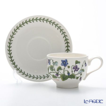 ポートメリオン ボタニックガーデン ティーカップ＆ソーサー 200ml スミレ