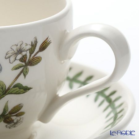 ポートメリオン ボタニックガーデン ティーカップ＆ソーサー 200ml ホワイトキャンピオン