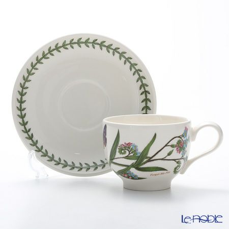 ポートメリオン ボタニックガーデン ティーカップ＆ソーサー 200ml ワスレナグサ