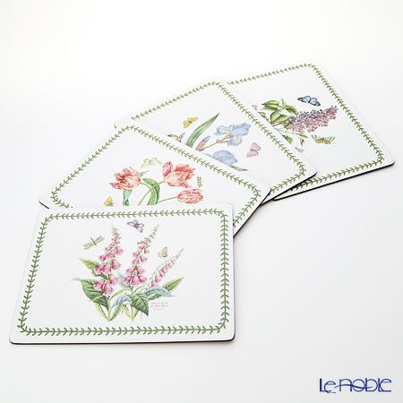 ピンパーネル ボタニックガーデン プレースマットセット（4枚）