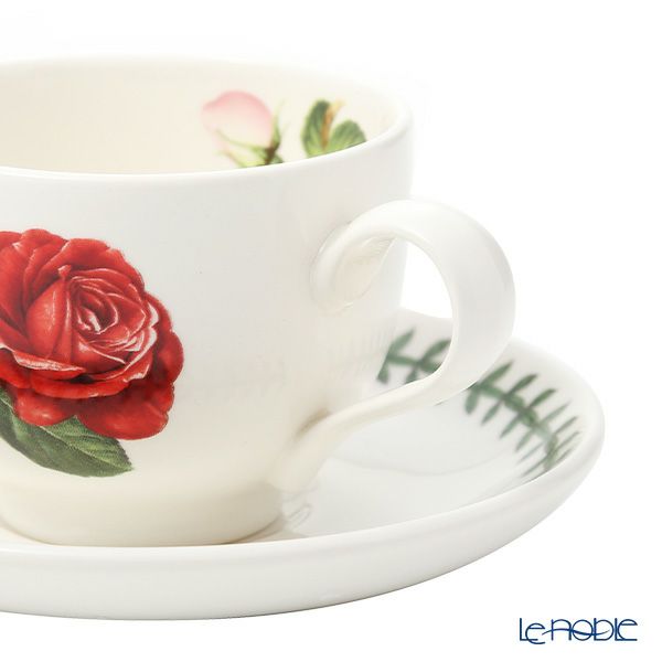 ポートメリオン ボタニックローズ ティーカップ＆ソーサー 200ml フレグラントクラウド