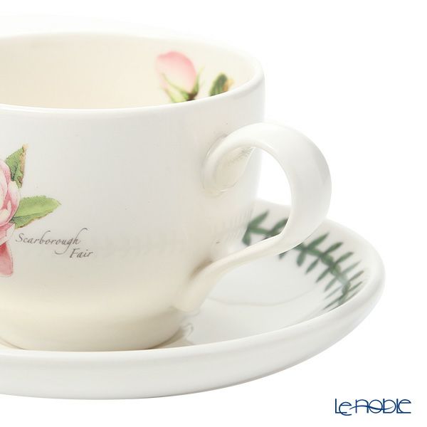 ポートメリオン ボタニックローズ ティーカップ＆ソーサー 200ml スキャボロフェアー