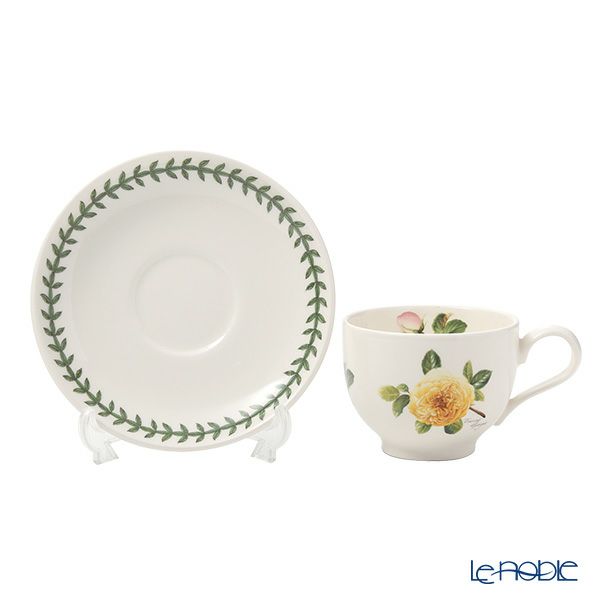 ポートメリオン ボタニックローズ ティーカップ＆ソーサー 200ml ティージングジョージア