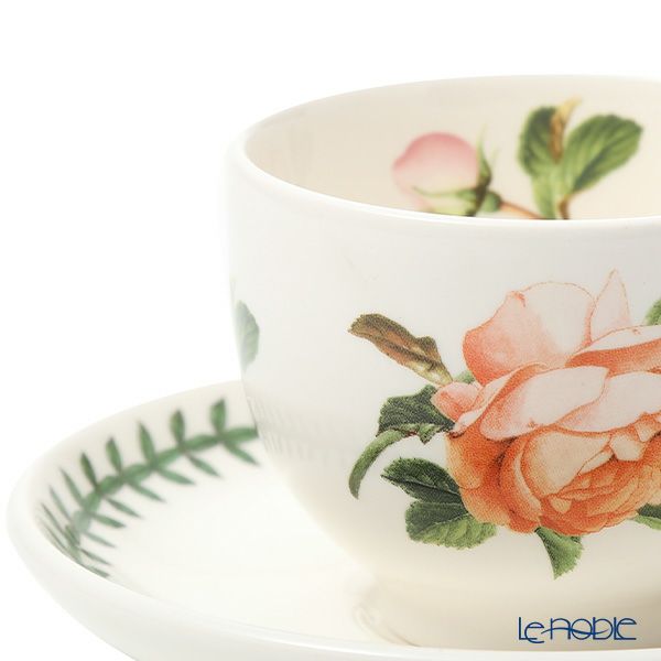 ポートメリオン ボタニックローズ ティーカップ＆ソーサー 200ml タモラピーチ