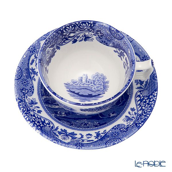 スポード ブルーイタリアン ブレックファーストカップ＆ソーサー