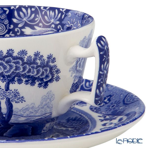 スポード ブルーイタリアン ブレックファーストカップ＆ソーサー