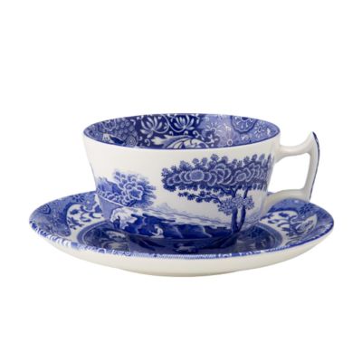 スポード ブルーイタリアン ブレックファーストカップ＆ソーサー