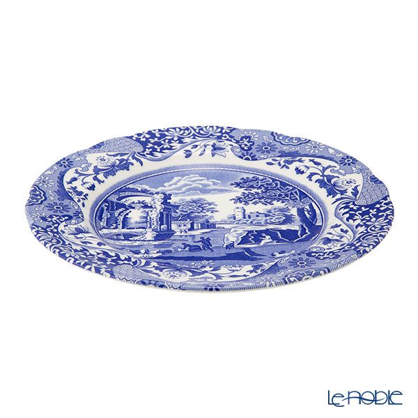 スポード ブルーイタリアン プレート 23cm