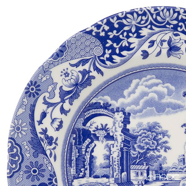 スポード ブルーイタリアン プレート 23cm