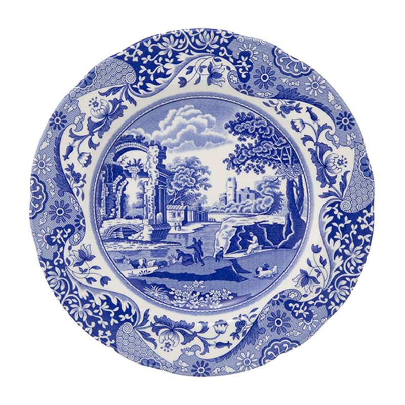 スポード ブルーイタリアン プレート 23cm