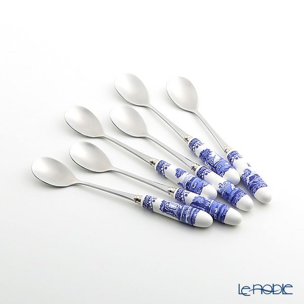 スポード ブルーイタリアン ティースプーンセット 6pcs