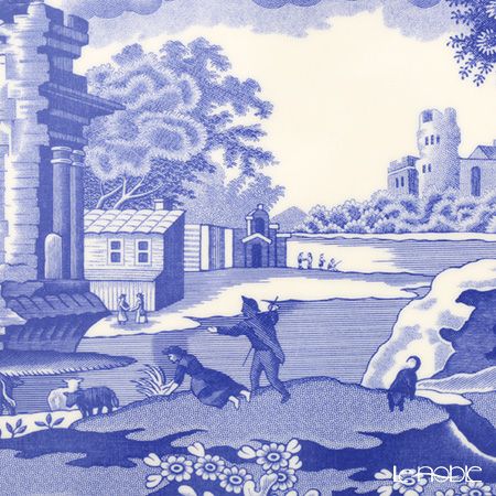 ピンパーネル ブルーイタリアン サンドイッチトレイ