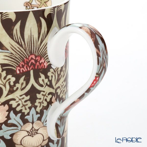 ロイヤル・ウースター ウィリアムモリス いちご泥棒 マグカップ 350ml チョコレート