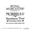 ロイヤル・ウースター ウィリアムモリス いちご泥棒 マグカップ 350ml チョコレート
