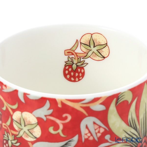 ロイヤル・ウースター ウィリアムモリス いちご泥棒 マグカップ 350ml クリムゾン